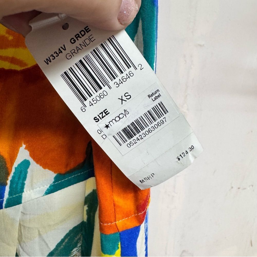 Jams World vintage sleeveless dress with a colorful floral size XS new with tag - Picture 4 of 9